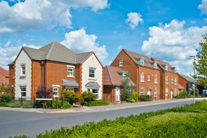 image of new build houses